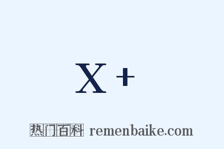 X+是什么意思的图片